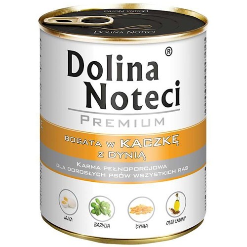 DOLINA NOTECI Mokra karma dla psa / Kaczka i dynia 800 g