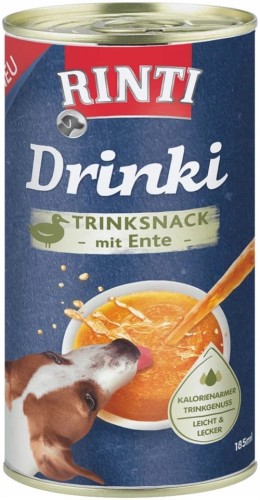 RINTI Drink napój dla psa z kawałkami mięsa Kaczka, 185 ml