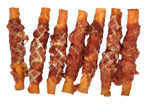 HAPPY SNACKY Pałka wędzona z kaczką 13 cm, 250 g