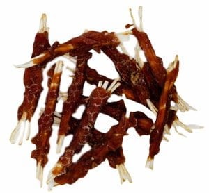 HAPPY SNACKY Cienkie paski wołowe owijane kaczką, 500 g