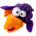 COOCKOO Bobble ptak zabawka dla psa, fiolet 8,5 cm - Zdjęcie 2