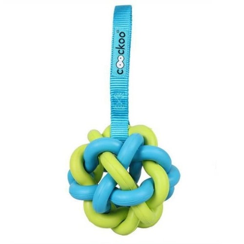 COOCKOO Zabawka do aportowania dla psa ZED BLUE/GREEN, 26x15x2cm