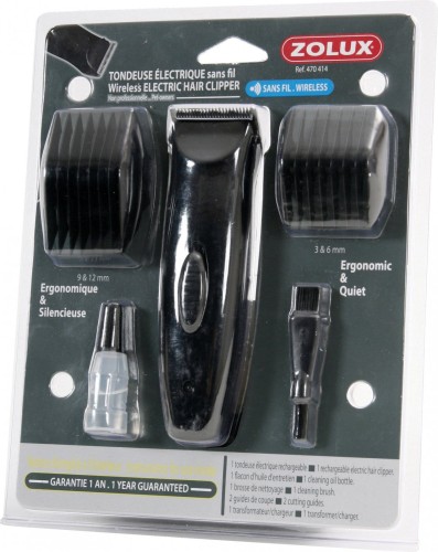 ZOLUX Bezprzewodowa maszynka, zestaw do strzyżenia psa i kota