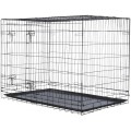 TRIXIE Klatka kennelowa, transporter dla psa, czarna, M–L: 93 × 69 × 62 cm - Zdjęcie 1