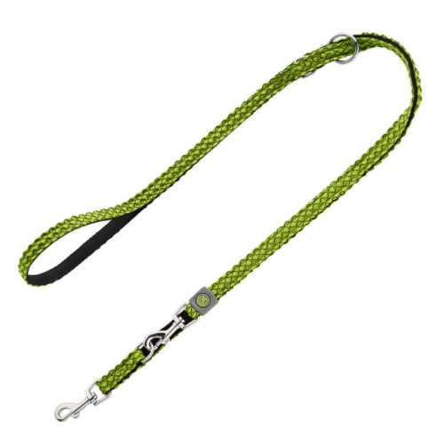 HUNTER Smycz przepinana Hilo 20/200 limonka