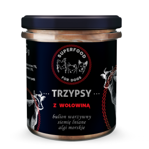 TRZYPSY Mokra karma dla psa z Wołowiną 300g
