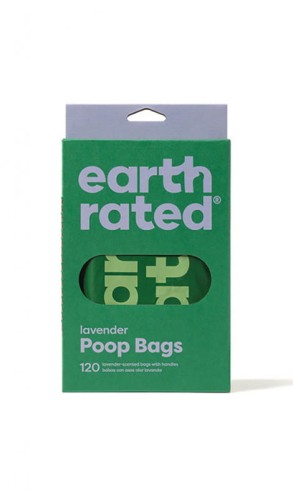 EARTH RATED Reklamówki lawendowe, 120 szt