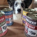NATUREA Kurczak z tuńczykiem i łososiem, mokra karma dla psów im szczeniąt, 400g - Zdjęcie 3