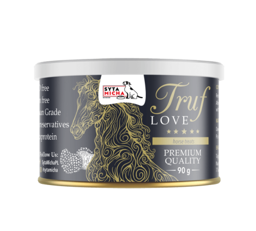 SYTA MICHA TrufLove smaczki dla psa z koniną, 90g