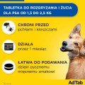 ELANCO AdTab Tabletka na pchły i kleszcze dla psów 5,5-11 kg, 225mg - Zdjęcie 3