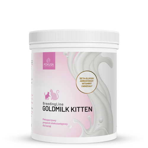 POKUSA BreedingLine GoldMilk Kitten, 500g