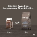 NATUREA Ethos Atlantica bezzbożowa karma dla szczeniąt i psów dorosłych, Łosoś 100g - Zdjęcie 2
