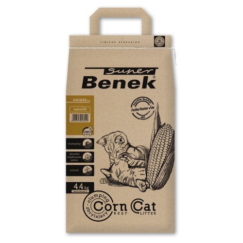 BENEK Super Benek Corn Cat Golden Naturalny 7L