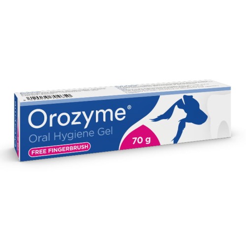 OROZYME Żel enzymatyczny do usuwania kamienia nazębnego psa i kota, 70g