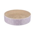 TRIXIE Kartonowy okrągły drapak z kocimiętką, liliowy  śr.45 x 10 cm - Zdjęcie 1