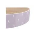 TRIXIE Kartonowy okrągły drapak z kocimiętką, liliowy  śr.45 x 10 cm - Zdjęcie 3
