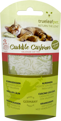 TRUE HEMP Aromatyczna poduszka dla kota - Z konopiami i walerianą