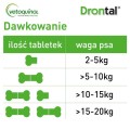 DRONTAL Dog flavour - 2 tabletki na odrobaczanie - Zdjęcie 2