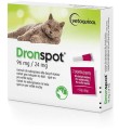 DRONSPOT Krople na odrobaczanie 2 X 1,12 ml (96 mg/24mg) / Duży kot - Zdjęcie 1