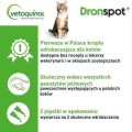 DRONSPOT Krople na odrobaczanie 2 X 1,12 ml (96 mg/24mg) / Duży kot - Zdjęcie 2