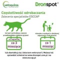 DRONSPOT Krople na odrobaczanie 2 X 1,12 ml (96 mg/24mg) / Duży kot - Zdjęcie 4