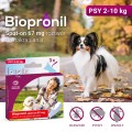 BIOPRONIL Spot-on 67 mg - przeciw pchłom i kleszczom dla psa 2-10 kg, 3 pipety - Zdjęcie 3