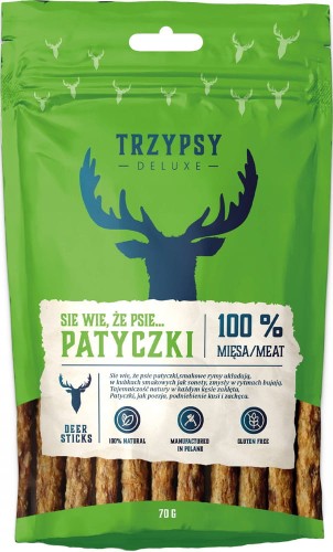 TRZYPSY Sie wie, że psie patyczki z Jelenia, 70g