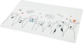 ZOLUX Podkładka pod miski dla psa, wzór psy M 43x28 cm - Zdjęcie 2