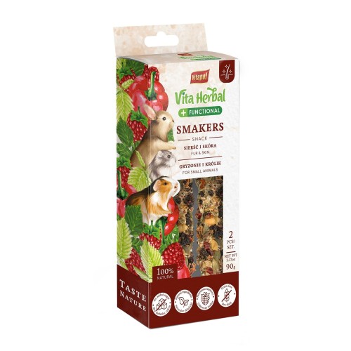 VITAPOL Vita Herbal Smakers Functional Smakers Skóra i sieść, 90g
