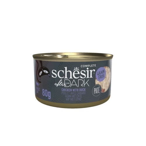 SCHESIR After Dark Pate - Pasztet z kurczakiem i kaczka, 80 g