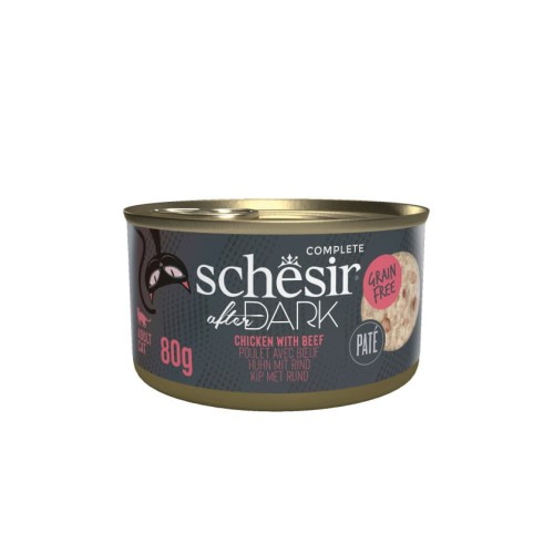 SCHESIR After Dark Pate - Pasztet z kurczakiem i wołowiną, 80 g
