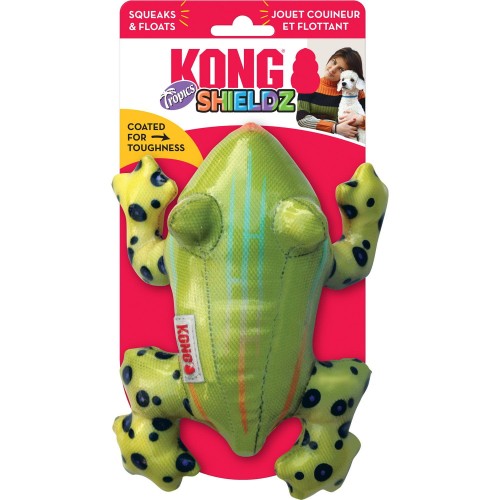 KONG® Zabawka dla psa Shields Tropics Frog