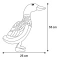 Flamingo Zabawka dla psa pluszowa kaczka - Zdjęcie 3