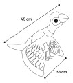 Flamingo Zabawka dla psa pluszowy bażant - Zdjęcie 3