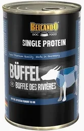 BELCANDO Single Protein Bawół wodny mokra karma dla psa, 400g
