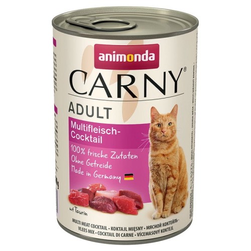 ANIMONDA Carny Koktail mięsny, mokra karma dla kota, 400g