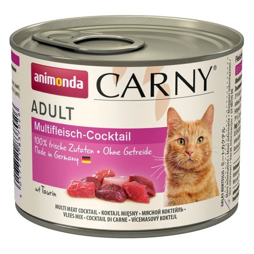 ANIMONDA Carny Koktail mięsny, mokra karma dla kota, 200g