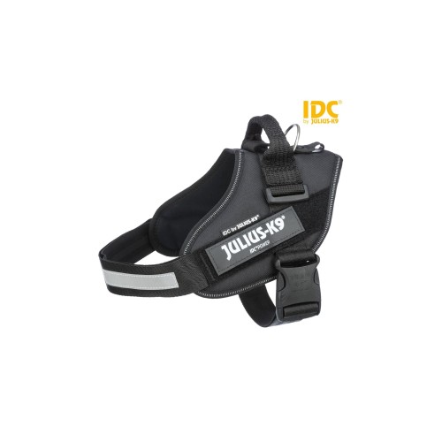 TRIXIE Szelki Julius-K9® IDC, L–XL: 71–96 cm/50 mm, czarny