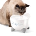 CATIT Zestaw Pixi Fountain Combo, fontanna Pixi 2,5l + miska + filtry wymienne - Zdjęcie 5