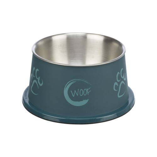 TRIXIE Miska dla psów z długimi uszami, metalowa 0,9 l/o 15 cm