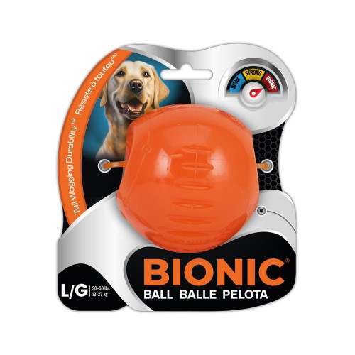 BIONIC Ball piłka z wytrzymałej gumy dla psa, L 8,2cm