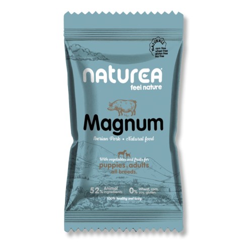 NATUREA Naturals Magnum karma dla szczeniąt i psów dorosłych, Iberyjska wieprzowina 100g