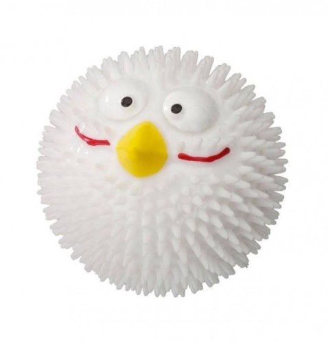 EBI Wytrzymała zabawka RUBBER BIRD biała, Wanilia M 8,3 cm