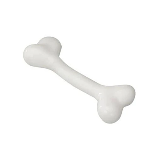 EBI Wytrzymała zabawka RUBBER BONE biała, Wanilia M 17,75 cm