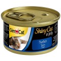 GIMCAT Shiny cat, Filet z tuńczyka w galarecie, 70g - Zdjęcie 1