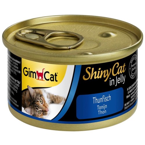 GIMCAT Shiny cat, Filet z tuńczyka w galarecie, 70g