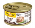 GIMDOG Pure Delight Mięsne kawałki w galarecie Kurczak z wołowiną, 85 g - Zdjęcie 1
