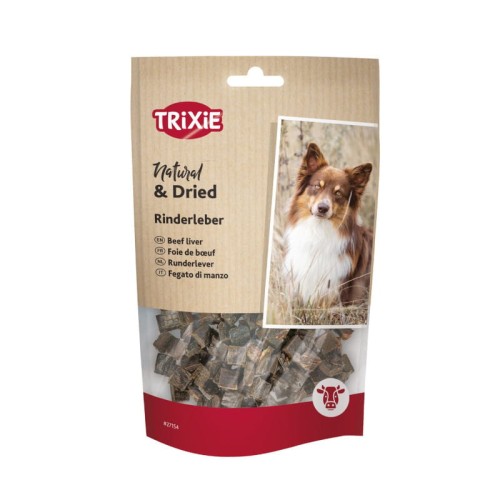 TRIXIE Wątróbka wołowa suszona, przysmak dla psa, 80g
