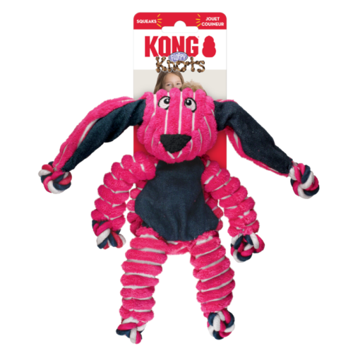 KONG Zabawka dla psa Floppy Knots Bunny S/M