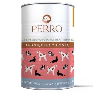 PERRO Jagnięcina z dynią dla psów dorosłych, 400g